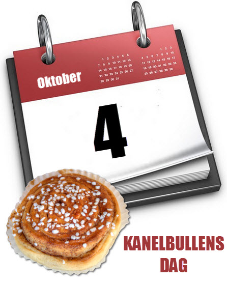 kanelbullensdag i kalendern