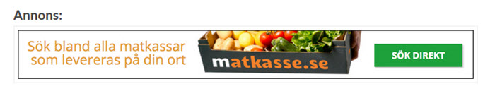 Beställ matkassar online